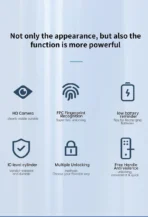 ⁦قفل كاميرا ذكي⁩ - الصورة ⁦6⁩